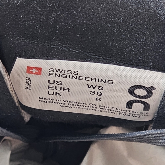 Womens On CloudFlow Rock Rose Athletic Running Comfort Sneakers Shoes Size 8 US - Picture 9 of 9